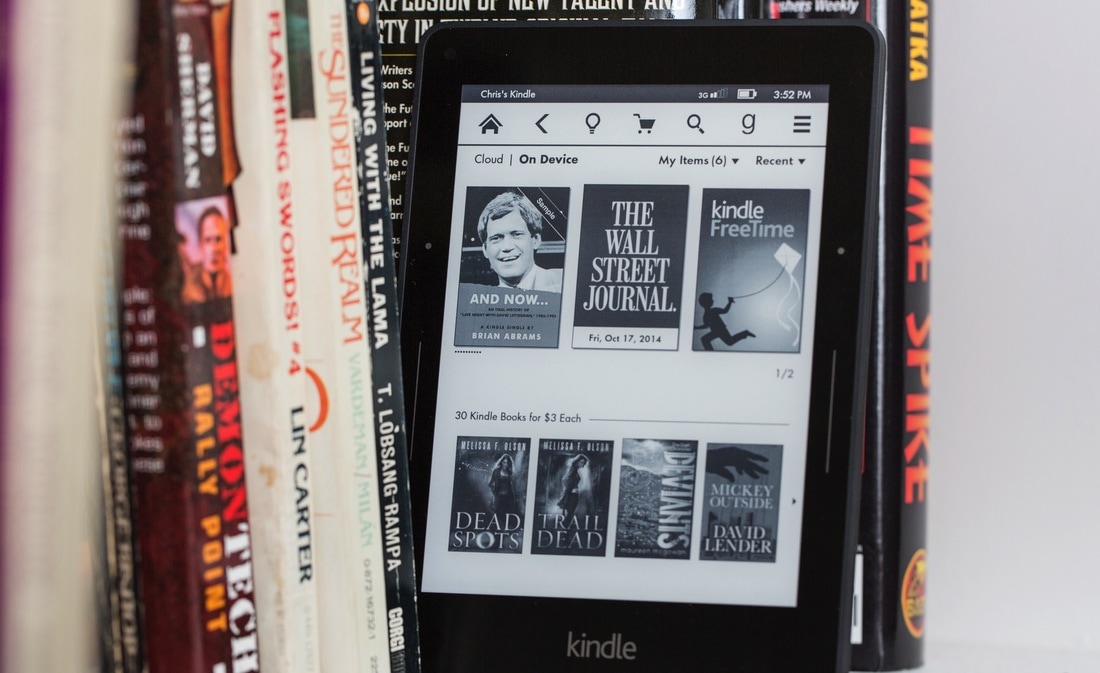 putting library books on kindle